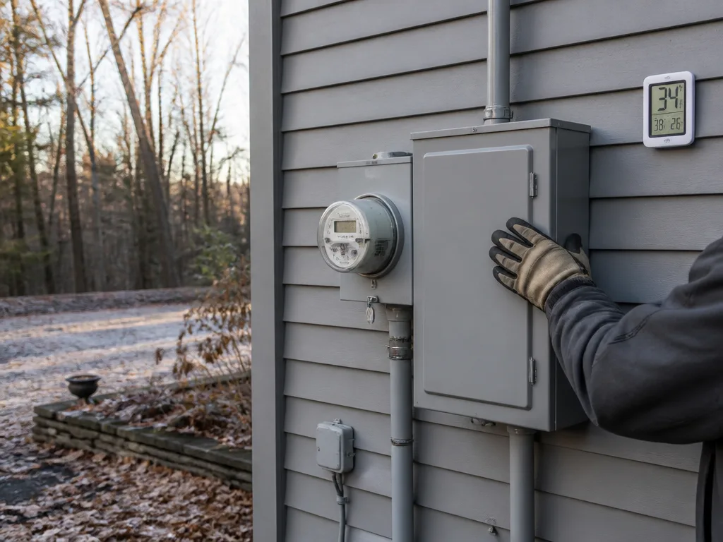 Seasonal electrical care for a Connecticut home